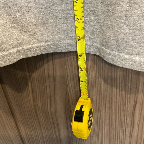 GILDAN Dry Blend Mens Crew Neck Short Sleeve Gray Tee Size XL - Picture 5 of 8